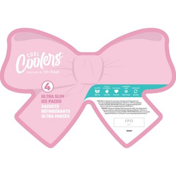 Fit + Fresh Bow Character Ice Packs, 4 ct