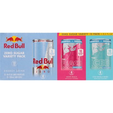 Red Bull Sugar Free Variety Pack 12 pk Cans