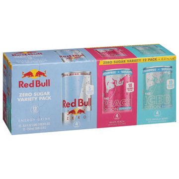 Red Bull Sugar Free Variety Pack 12 pk Cans