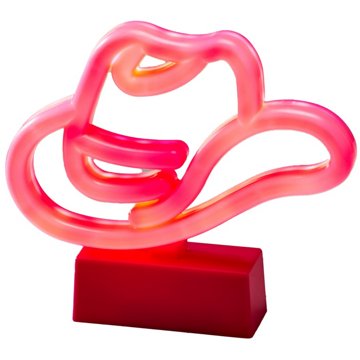 LockerMate by Bostitch Magnetic Cowgirl Neon Light