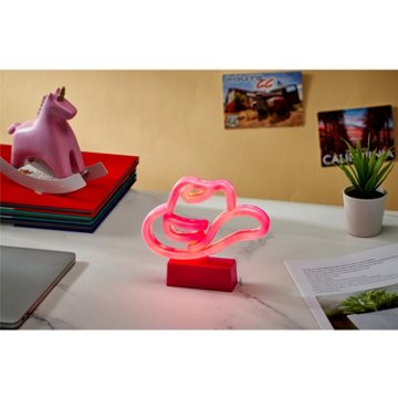 LockerMate by Bostitch Magnetic Cowgirl Neon Light