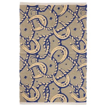 Destination Holiday Horseshoe Scatter Rug, 2' x 3'