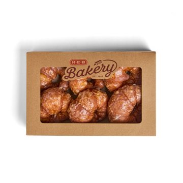 H-E-B Bakery Glazed Croissant Donuts, 6 ct