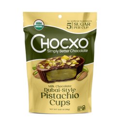Chocxo 85% Dark Chocolate Coconut Cups, 3.45 oz | Central Market