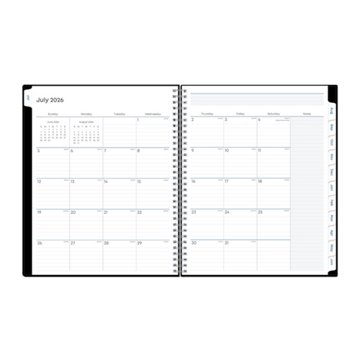 Blue Sky Teacher Lesson Planner - Black