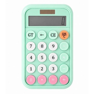Merangue Ten Digit Typewriter Calculator - Assorted Colors