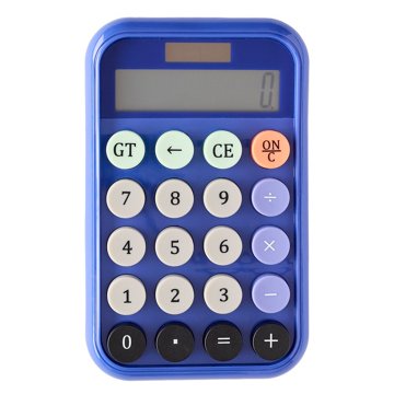 Merangue Ten Digit Typewriter Calculator - Assorted Colors