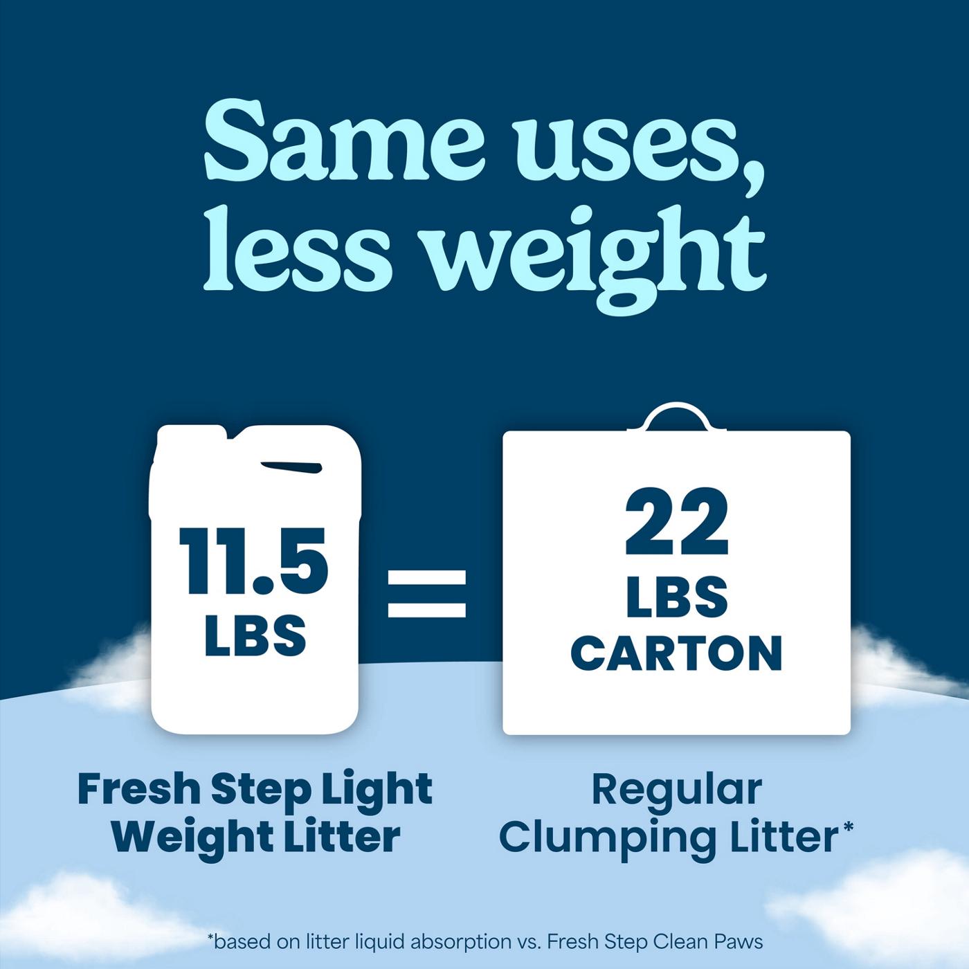 Fresh Step Light Weight Multi-Cat Clumping Litter - Febreze Scent; image 2 of 11