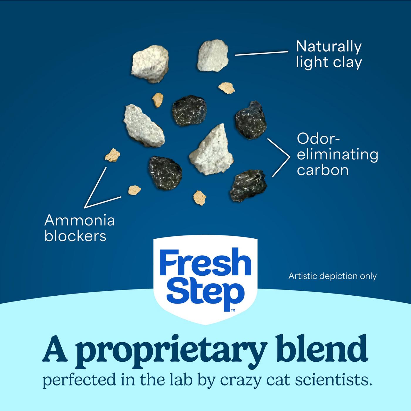 Fresh Step Light Weight Multi-Cat Clumping Litter - Febreze Scent; image 4 of 11