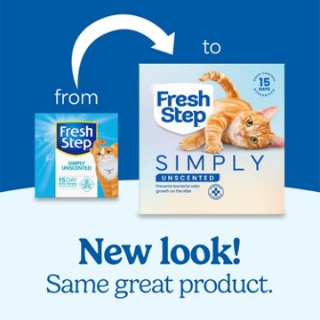 Fresh Step Multi Cat Clumping Cat Litter - Unscented