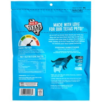 H-E-B Texas Pets Sweet Potato Jerky Slices Dog Treats, 12 oz