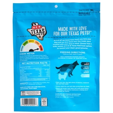 H-E-B Texas Pets Duck Jerky Slices Dog Treats, 12 oz