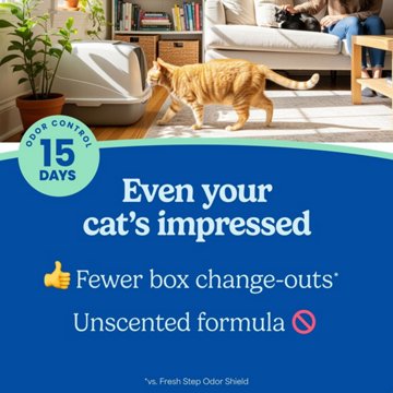 Fresh Step Ever Fresh Multi Cat Clumping Litter - Unscented