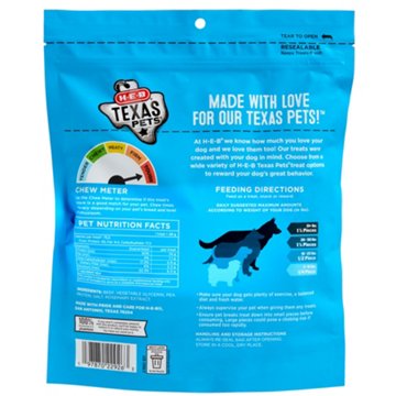 H-E-B Texas Pets Beef Jerky Slices Dog Treats, 12 oz