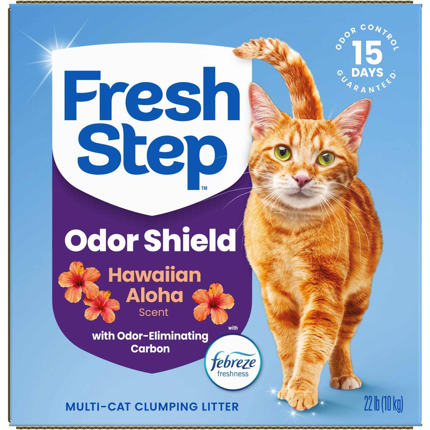 Fresh Step Odor Shield Multi-Cat Clumping Litter - Hawaiian Aloha Scent; image 7 of 11