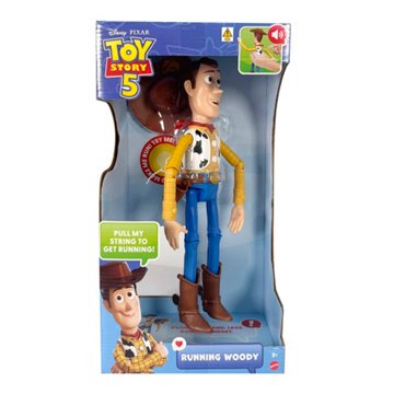 Mattel Disney Pixar Toy Story 5 Running Woody, 12"