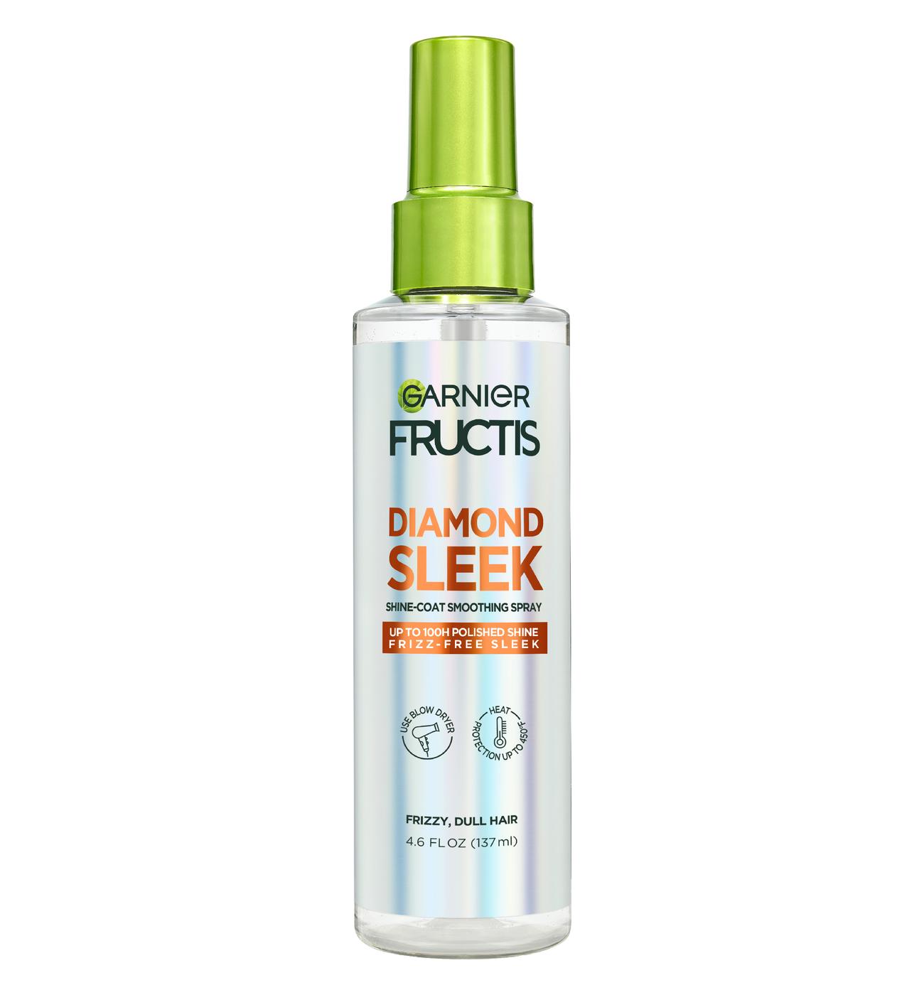 Garnier Fructis Diamond Sleek Shine-Coat Smoothing Hair Spray; image 1 of 4