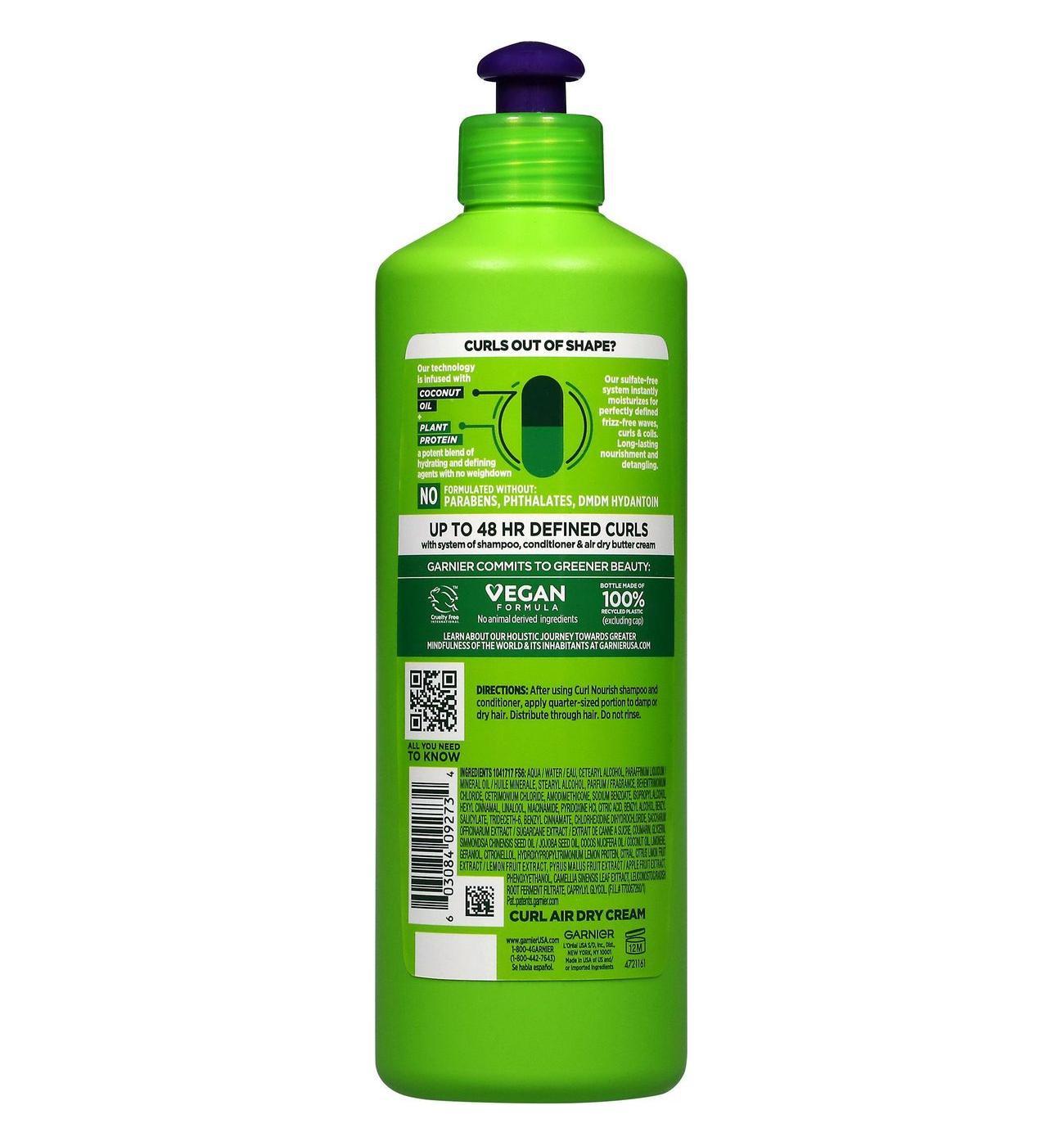 Garnier Fructis Curl Air Dry Cream; image 3 of 5