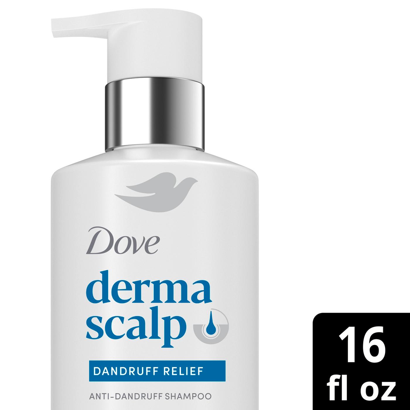 Dove Derma Scalp Dandruff Relief Shampoo; image 2 of 9