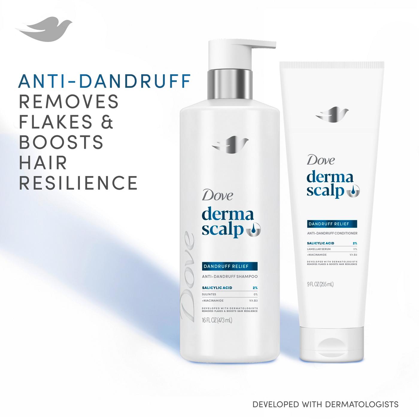 Dove Derma Scalp Dandruff Relief Shampoo; image 6 of 9