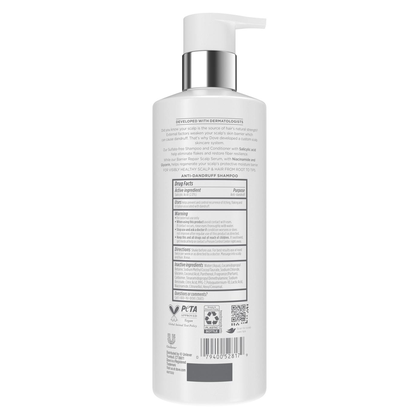 Dove Derma Scalp Dandruff Relief Shampoo; image 8 of 9