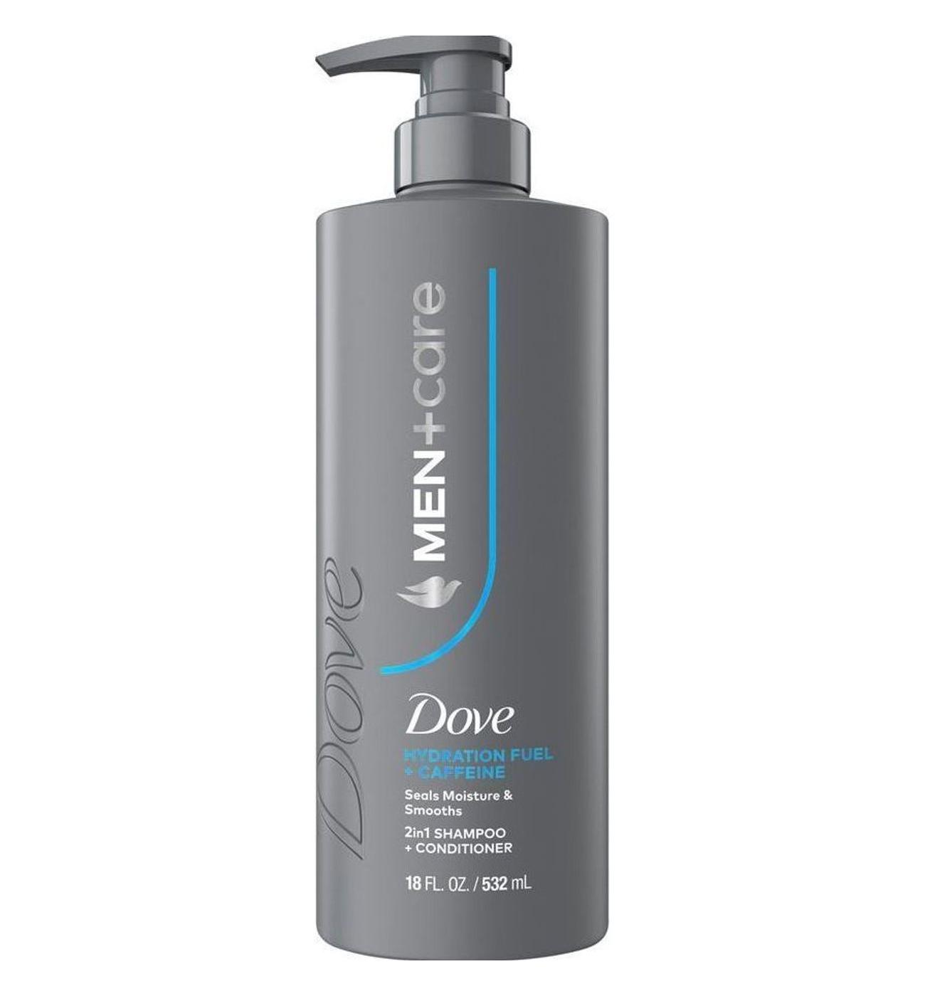 Dove Men+Care 2-in-1 Shampoo & Conditioner - Hydration Fuel + Caffeine; image 1 of 2