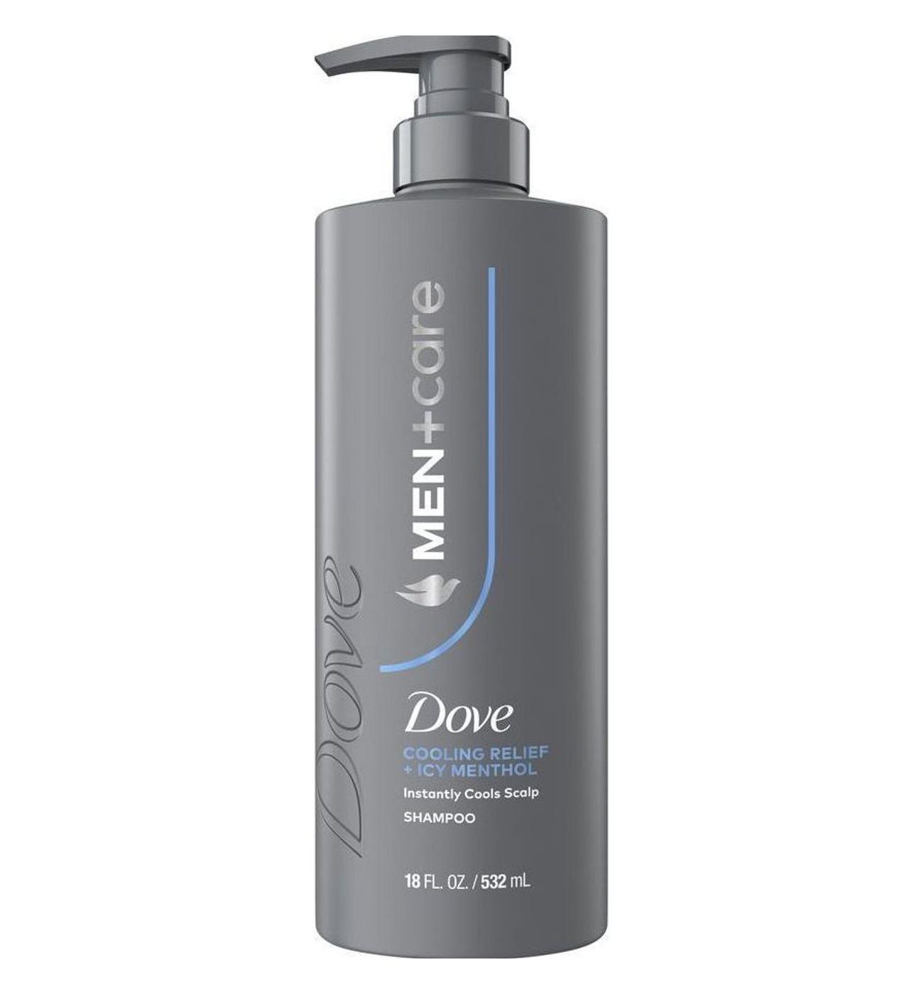 Dove Men+Care Shampoo - Cooling Relief + Icy Menthol; image 1 of 2