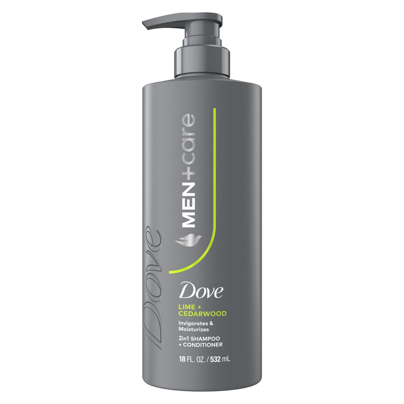 Dove Men+Care Shampoo Lime & Cedar; image 1 of 5