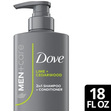 Dove Men+Care Shampoo Lime & Cedar