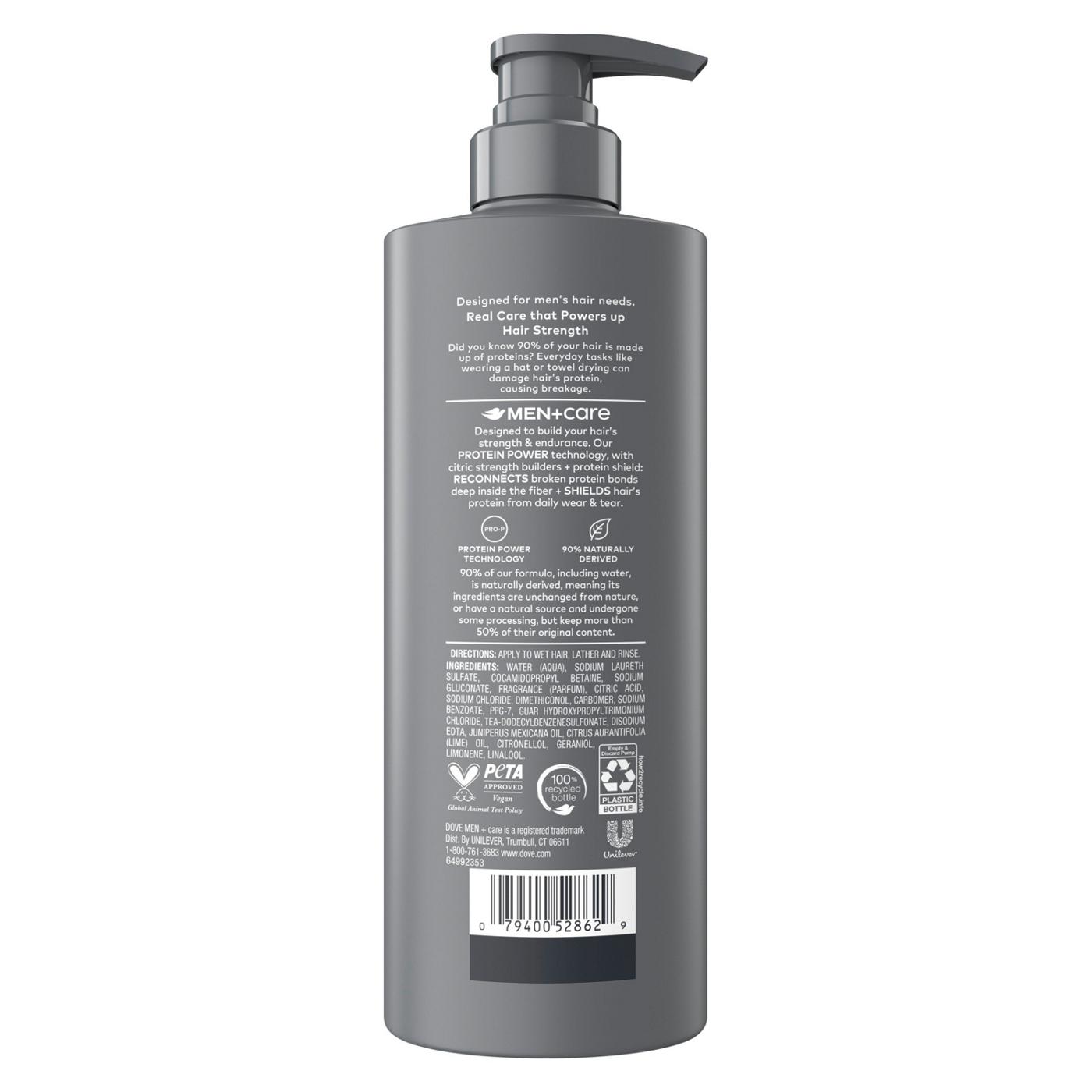 Dove Men+Care Shampoo Lime & Cedar; image 4 of 5
