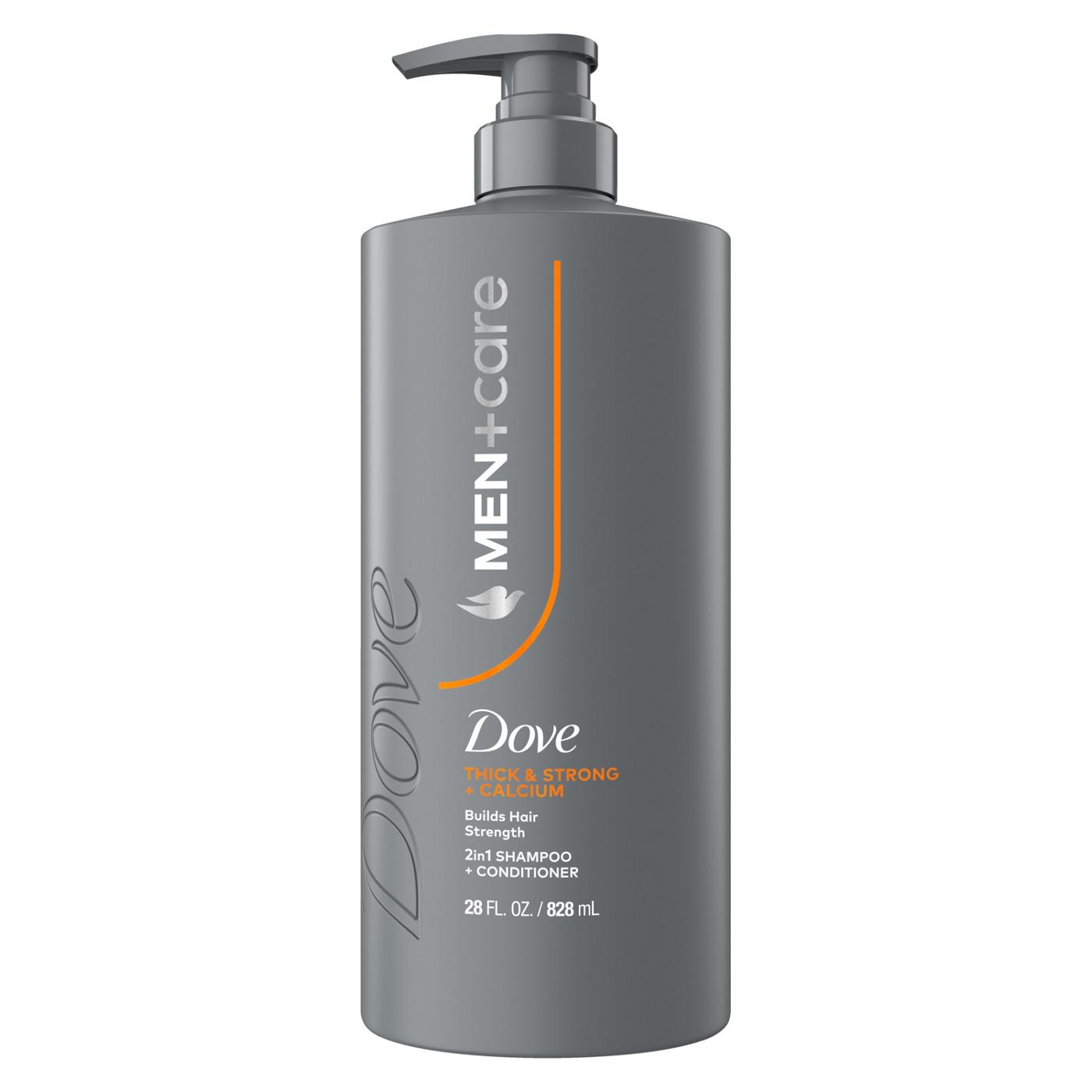 Dove Men+Care Shampoo Thick & Strong; image 1 of 5