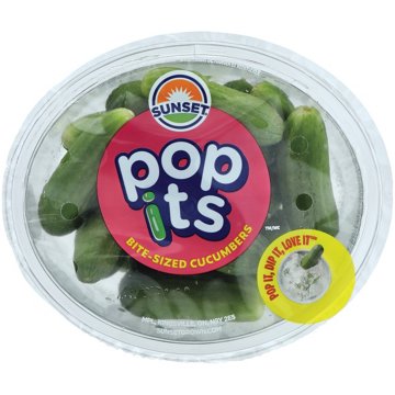 Sunset Pop It's Bite Sized Cucumbers, 9 oz