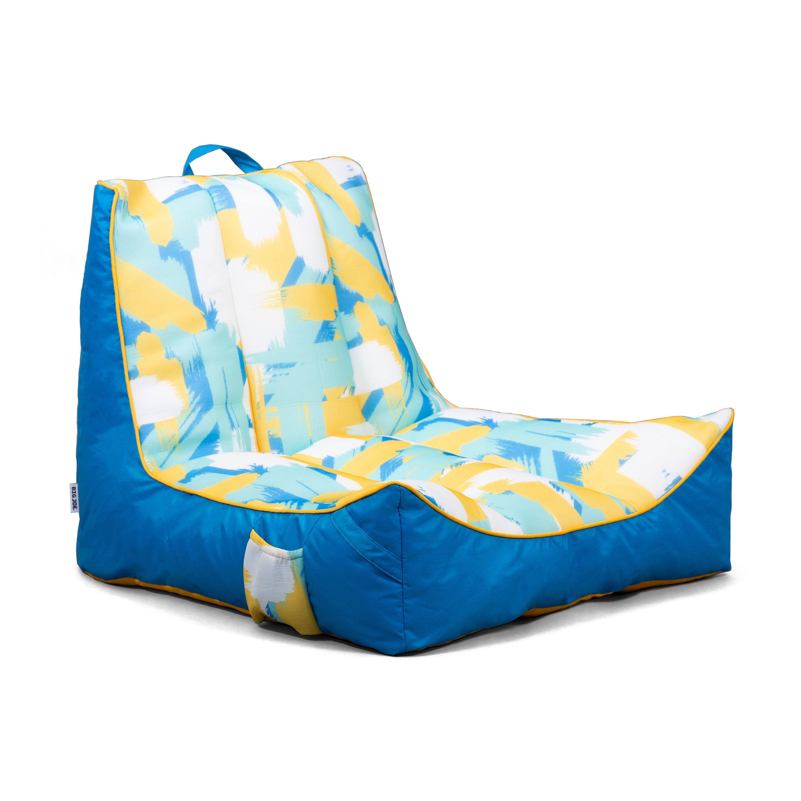 Big Joe Captain Pool Float - Yellow & Blue - Shop Floats at H-E-B