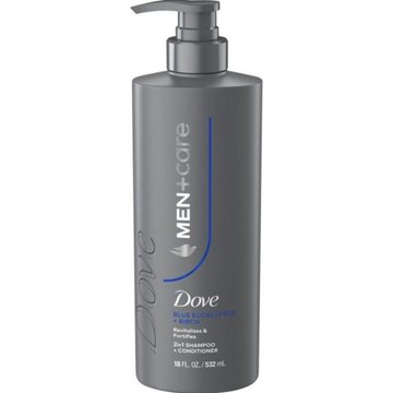 Dove Men+Care 2-in-1 Shampoo & Conditioner - Blue Eucalyptus + Birch