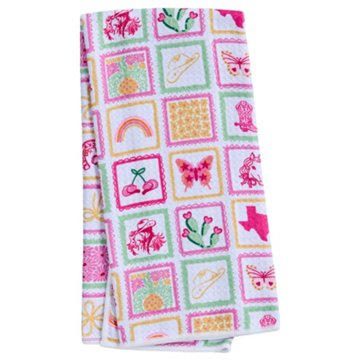 Destination Holiday Texas Patch Kitchen Towel, 16" x 26"