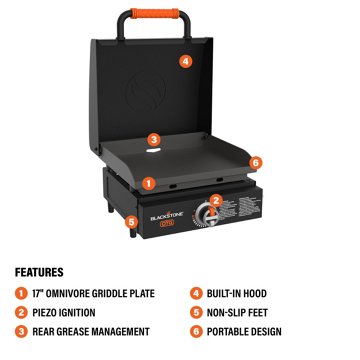 Blackstone Tabletop Griddle, 17''