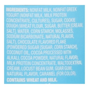 Yasso Frozen Greek Yogurt - Chocolate Chip Cookie Dough, 14 oz