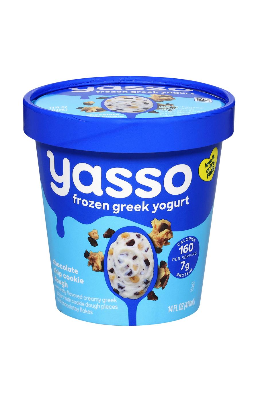 Yasso Frozen Greek Yogurt - Chocolate Chip Cookie Dough; image 5 of 6