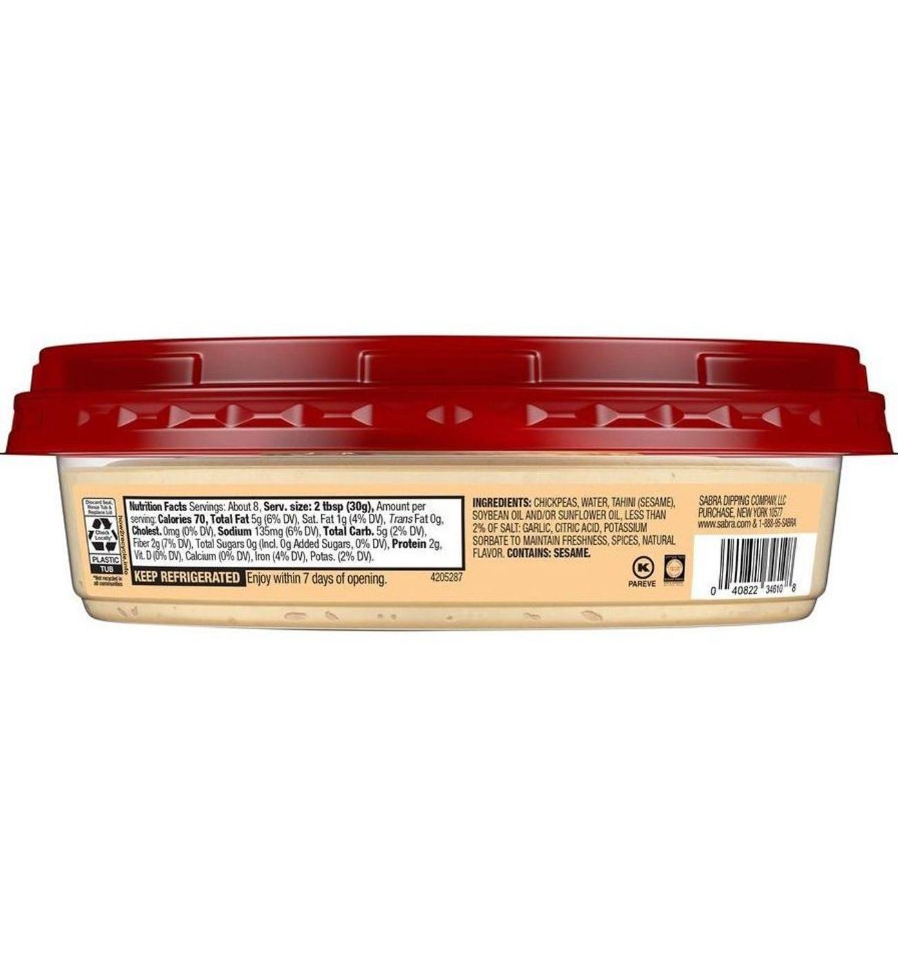 Sabra Classic Hummus; image 2 of 8