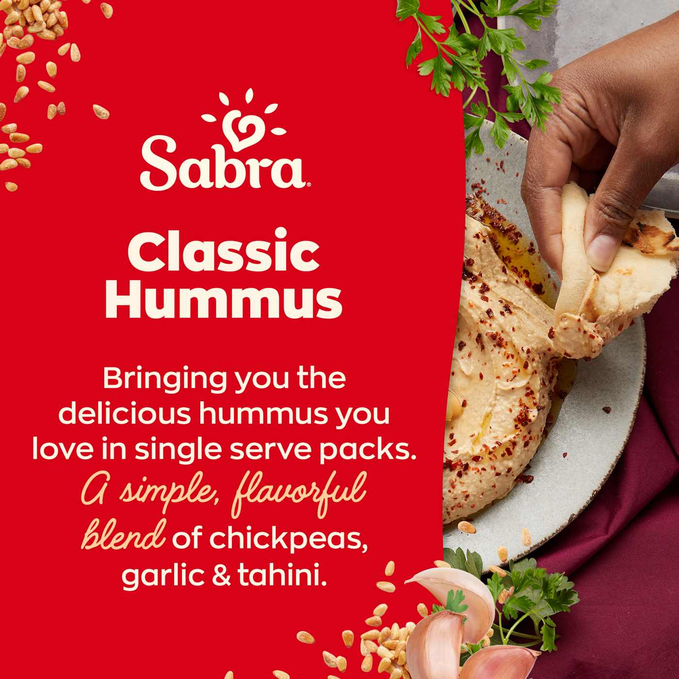 Sabra Classic Hummus; image 4 of 8