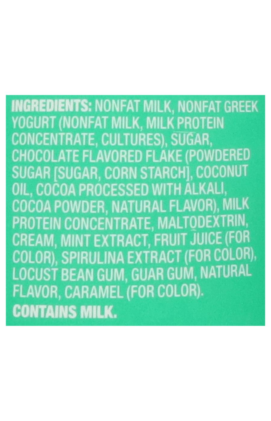 Yasso Frozen Greek Yogurt - Mint Chocolate Chip; image 2 of 4