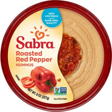 Sabra Roasted Red Pepper Hummus, 8 oz