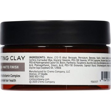Cremo Sculpting Clay High Hold Matte Finish
