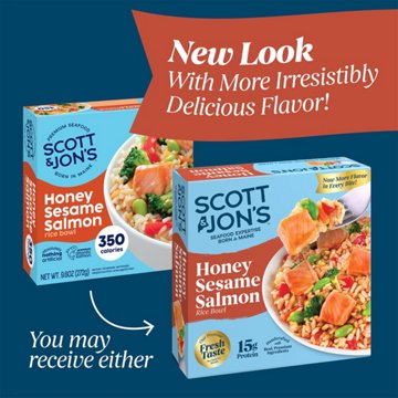 Scott & Jon's Honey Sesame Salmon Rice Bowl