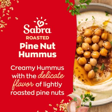 Sabra Roasted Pine Nut Hummus, 8 oz