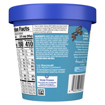 Yasso Fudge Brownie Frozen Greek Yogurt, 14 oz
