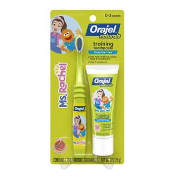 Orajel Ms. Rachel Training Toothpaste & Toothbrush
