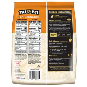 Tai Pei Pork Potstickers, 24 oz