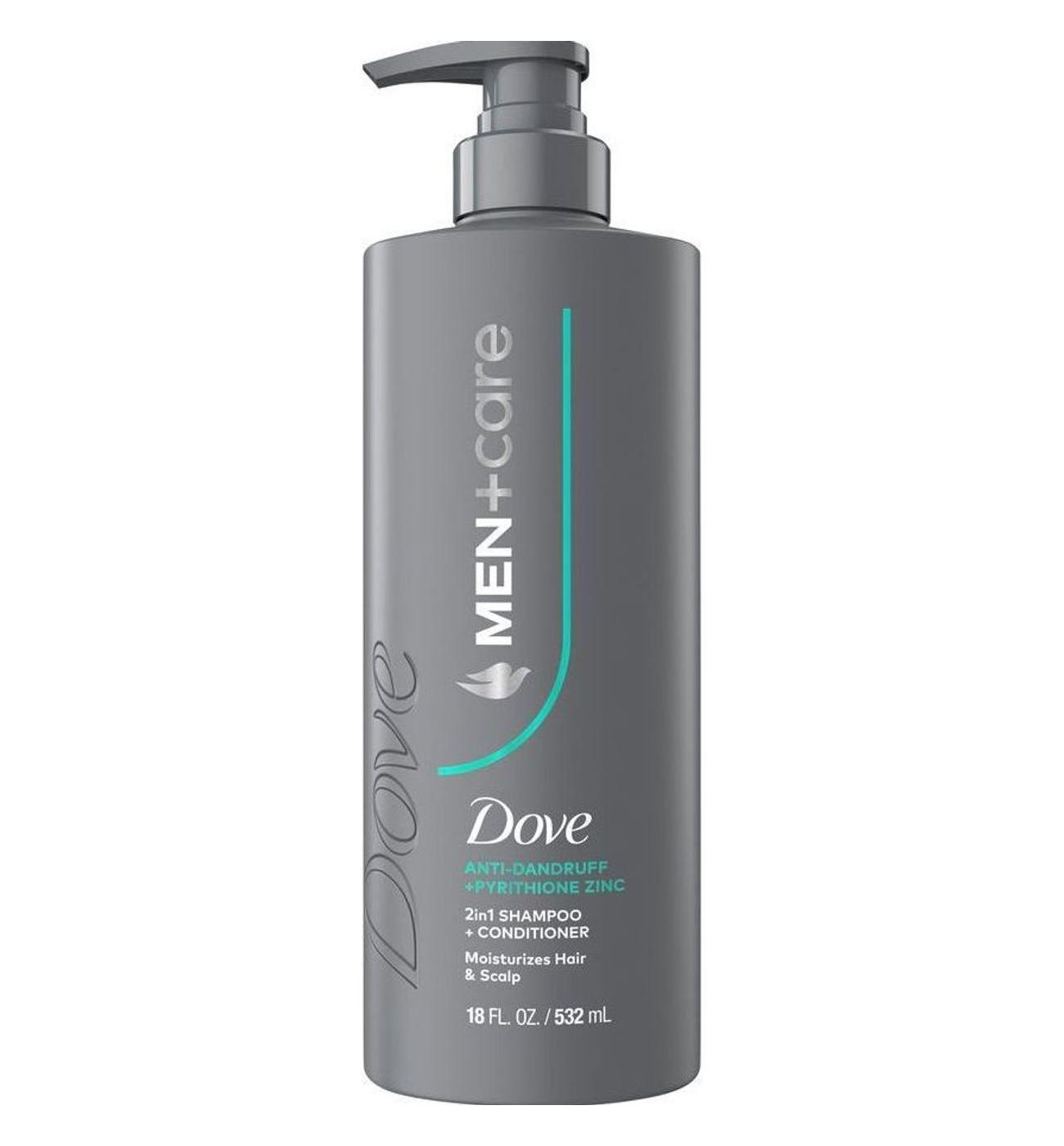 Dove Men+Care 2-in-1 Shampoo & Conditioner - Anti-Dandruff + Pyrithione Zinc; image 1 of 2