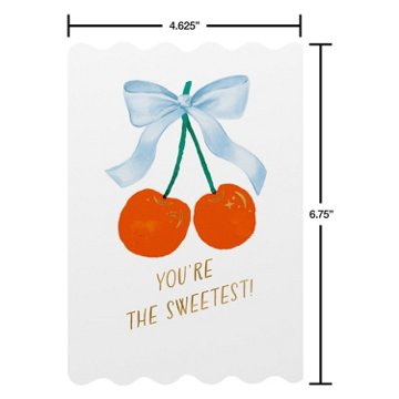 American Greetings Mother's Day Card for Mom - You're the Sweetest, 6.75" x 4.625"